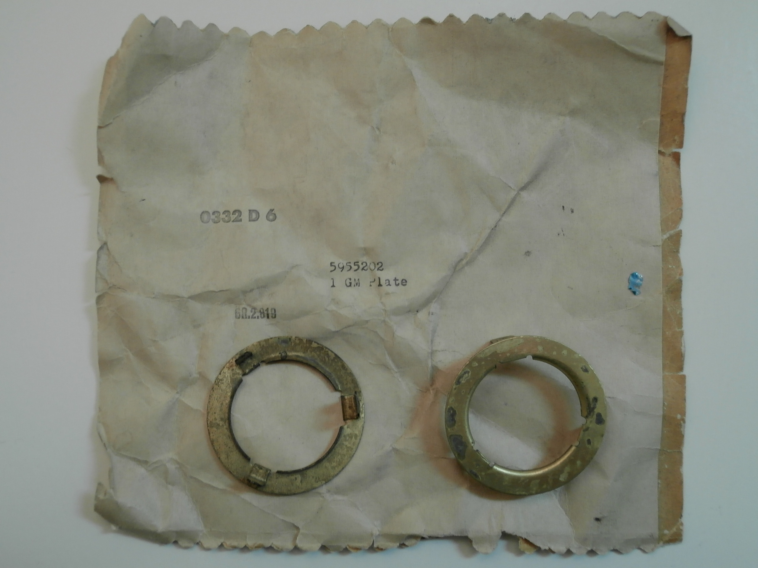 64-68 Corvette Horn Contact Ring with Tabs NOS 5955202 Plus Other Chevrolets